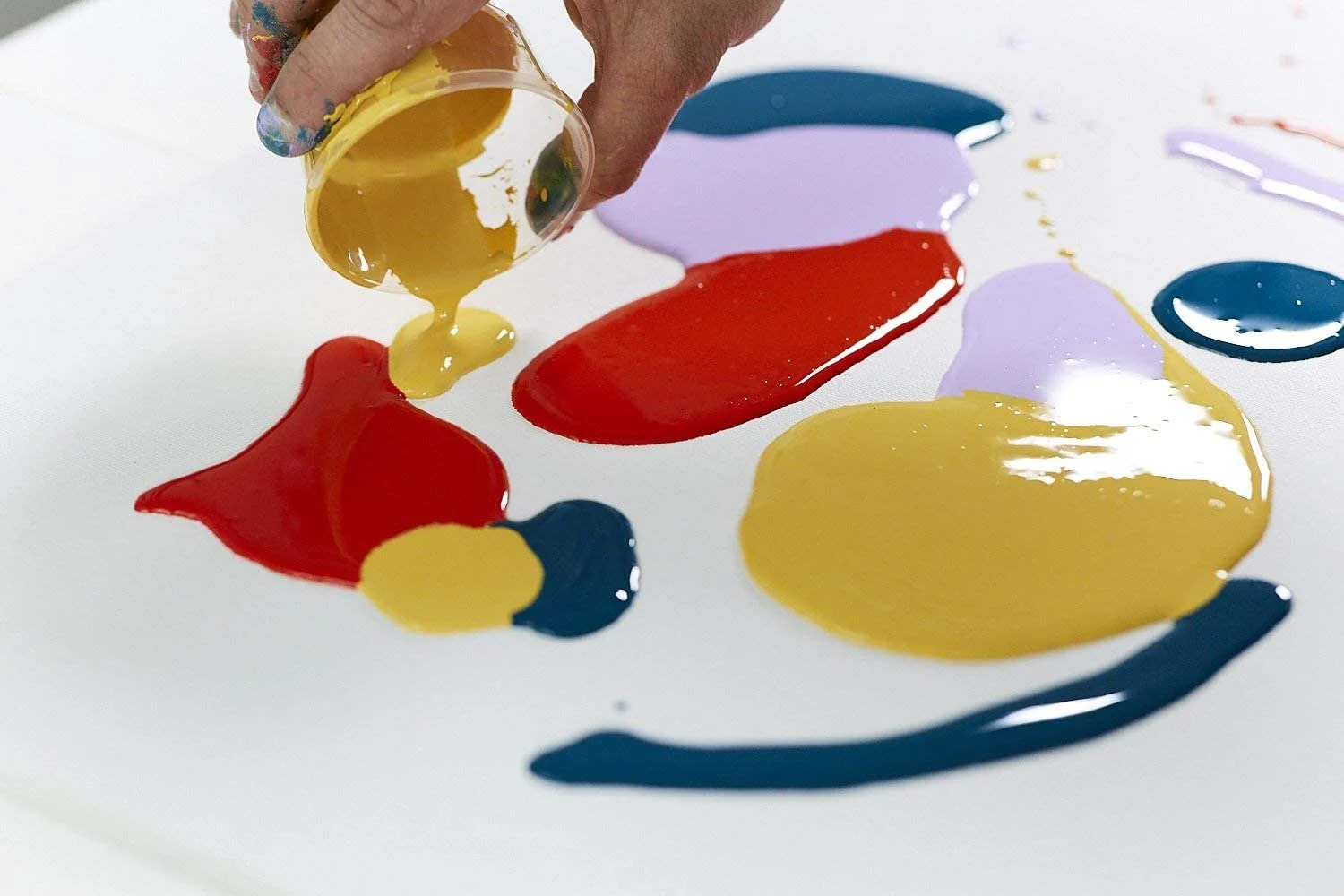 Glossy acrylic
